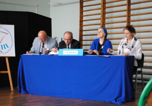 Jury Konkursu- od lewej prof. Maciej Woźniczka, prof. Witold Glinkowski, kustosz Małgorzata Wiktorko, dr Joanna Błażejewska